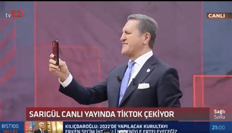 İ­k­t­i­d­a­r­ ­O­l­m­a­s­a­ ­d­a­ ­F­e­n­o­m­e­n­ ­O­l­u­r­:­ ­M­u­s­t­a­f­a­ ­S­a­r­ı­g­ü­l­ ­C­a­n­l­ı­ ­Y­a­y­ı­n­d­a­ ­T­i­k­T­o­k­ ­V­i­d­e­o­s­u­ ­Ç­e­k­t­i­